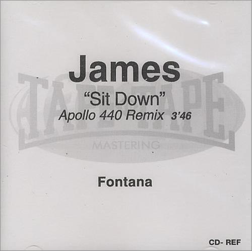 James Sit Down - Apollo 440 Mix CD-R acetate UK JMSCRSI126783