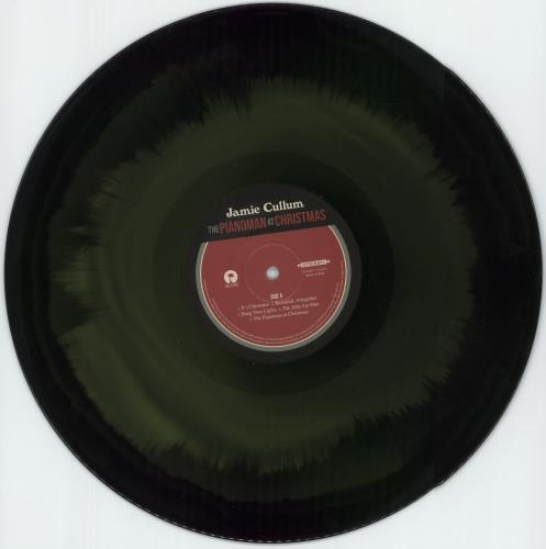 Jamie Cullum The Pianoman At Christmas - Black & Gold Vinyl vinyl LP album (LP record) UK JAELPTH871592