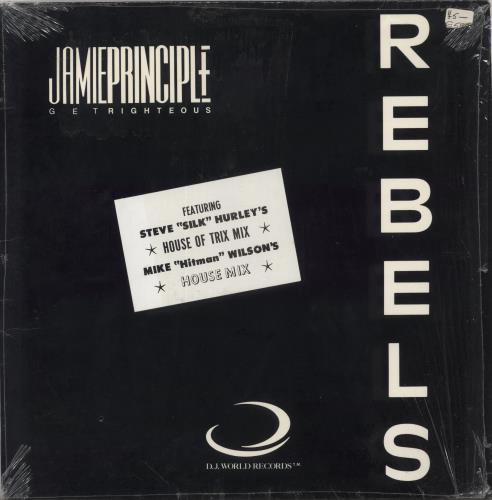 Jamie Principle Rebels 12" vinyl single (12 inch record / Maxi-single) US JEQ12RE857240