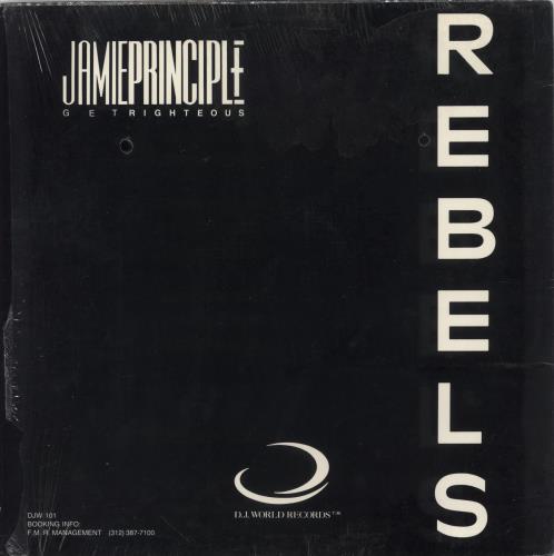 Jamie Principle Rebels 12" vinyl single (12 inch record / Maxi-single) US JEQ12RE857240