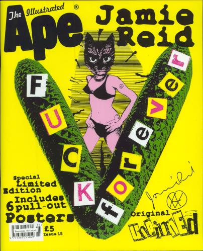 Jamie Reid The Illustrated Ape: Jamie Reid magazine US JVDMATH785357