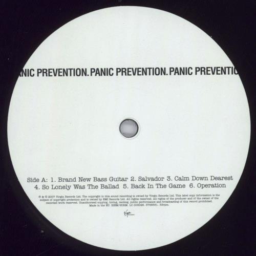 Jamie T Panic Prevention vinyl LP album (LP record) UK JE6LPPA830368