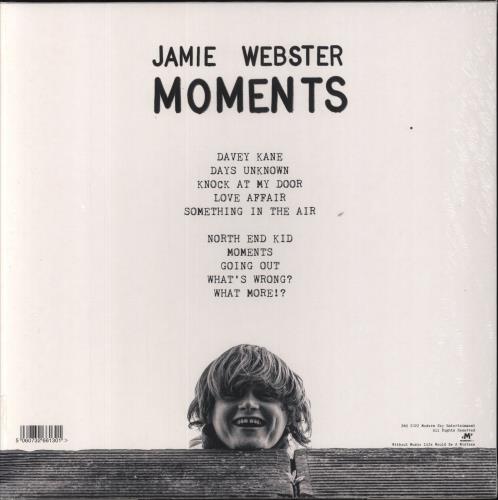 Jamie Webster Moments vinyl LP album (LP record) UK 34YLPMO856715