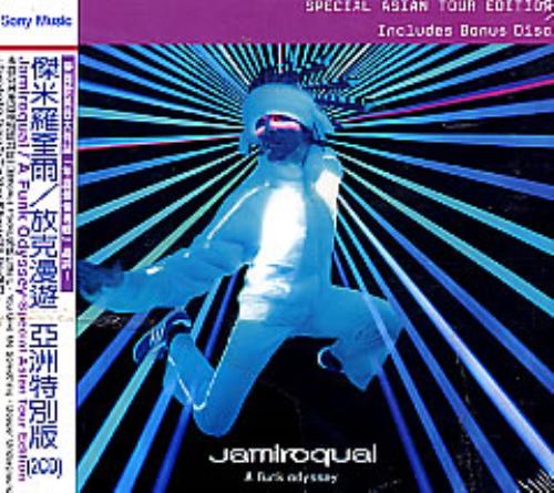 Jamiroquai A Funk Odyssey 2 CD album set (Double CD) Taiwanese JMQ2CAF260333