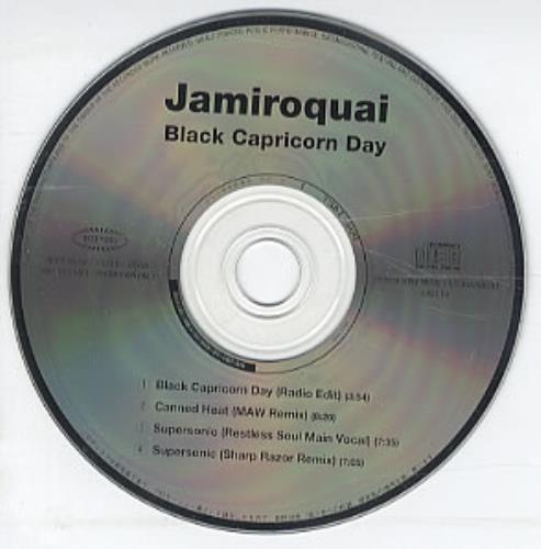 Jamiroquai Black Capricorn Day CD single (CD5 / 5") Japanese JMQC5BL153251