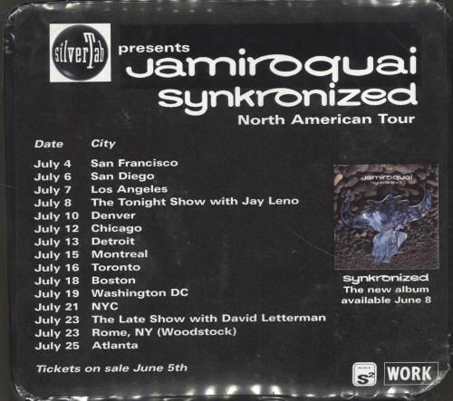 Jamiroquai Canned Heat + T-shirt CD single (CD5 / 5") US JMQC5CA138146