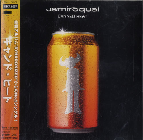 Jamiroquai Canned Heat CD single (CD5 / 5") Japanese JMQC5CA168615