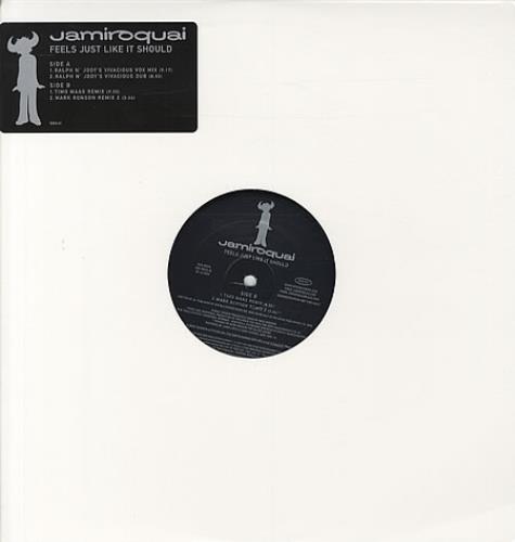 Jamiroquai Feels Just Like It Should 12" vinyl single (12 inch record / Maxi-single) US JMQ12FE342891