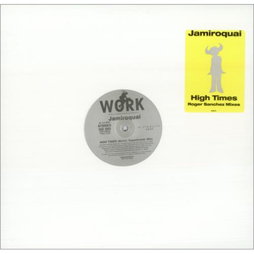Jamiroquai High Times 12" vinyl single (12 inch record / Maxi-single) US JMQ12HI104401