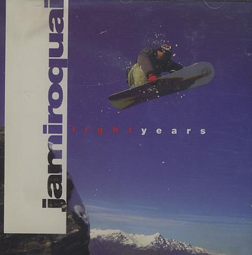 Jamiroquai Light Years CD single (CD5 / 5") US JMQC5LI65973