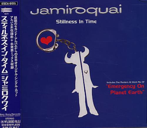 Jamiroquai Stillness In Time CD single (CD5 / 5") Japanese JMQC5ST135790