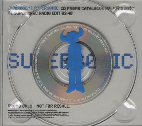 Jamiroquai Supersonic CD single (CD5 / 5") UK JMQC5SU142766