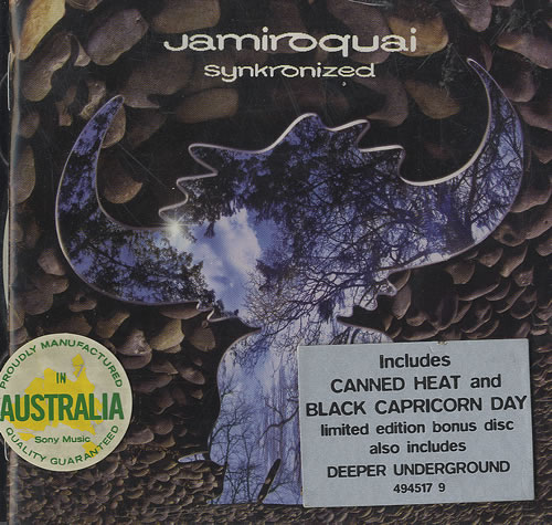 Jamiroquai Synkronized Australian CD album (CDLP) (155213)