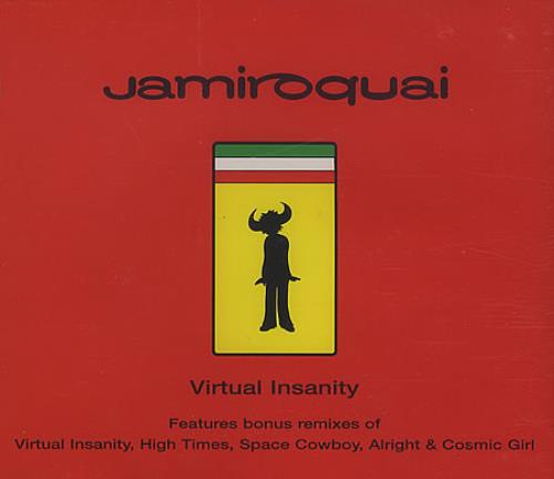 Jamiroquai Virtual Insanity CD single (CD5 / 5") Australian JMQC5VI110688
