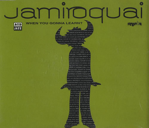Jamiroquai When You Gonna Learn? CD single (CD5 / 5") UK JMQC5WH73528