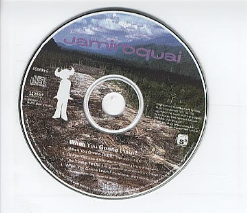 Jamiroquai When You Gonna Learn CD single (CD5 / 5") UK JMQC5WH79773