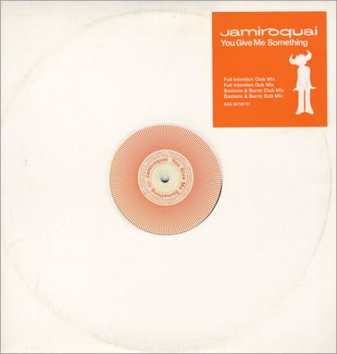 Jamiroquai You Give Me Something 12" vinyl single (12 inch record / Maxi-single) US JMQ12YO219605