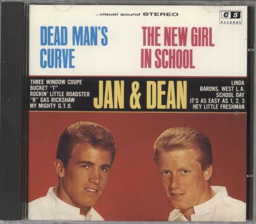 Jan & Dean Dead Man's Curve / The New Girl In School CD album (CDLP) UK JDECDDE741900