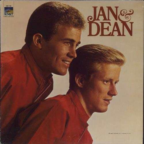Jan & Dean Jan & Dean vinyl LP album (LP record) US JDELPJA805307