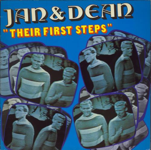 Jan & Dean Their First Steps vinyl LP album (LP record) Dutch JDELPTH786135