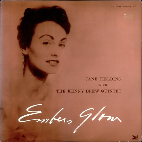 Jane Fielding Embers Glow vinyl LP album (LP record) Japanese J5WLPEM535361