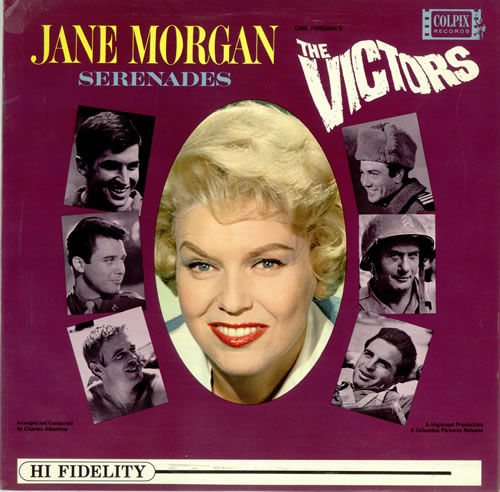Jane Morgan Serenades 'The Victors' vinyl LP album (LP record) UK JM9LPSE490169