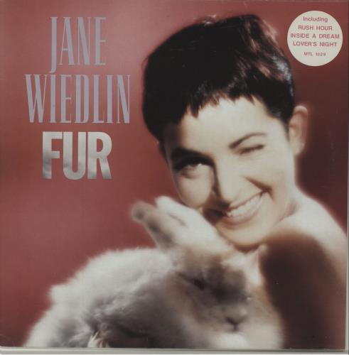 Jane Wiedlin Fur - Hype Stickered vinyl LP album (LP record) UK WIELPFU102700