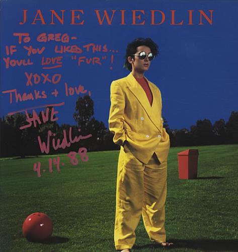 Jane Wiedlin Jane Wiedlin - AUTOGRAPHED memorabilia US WIEMMJA340417