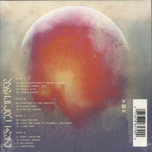 Janelle Monae Dirty Computer - Sealed 2-LP vinyl record set (Double LP Album) UK J2V2LDI878052