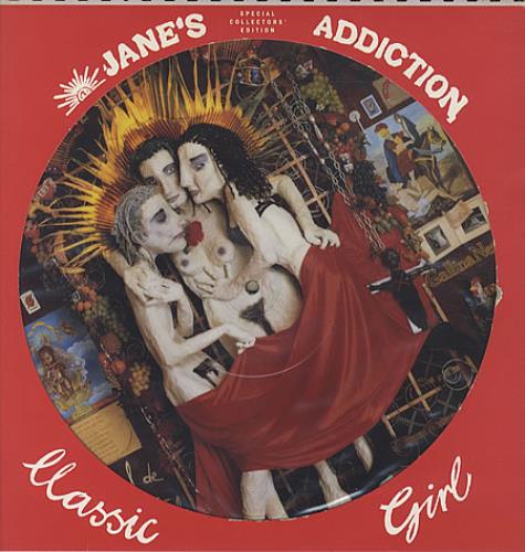 Janes Addiction Classic Girl 12" vinyl picture disc (12 inch picture record) UK JAN2PCL13197