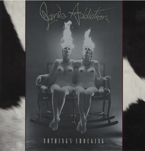 Janes Addiction Nothing's Shocking - VG vinyl LP album (LP record) UK JANLPNO179603