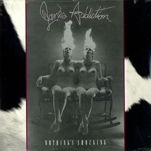 Janes Addiction Nothing's Shocking vinyl LP album (LP record) US JANLPNO467587