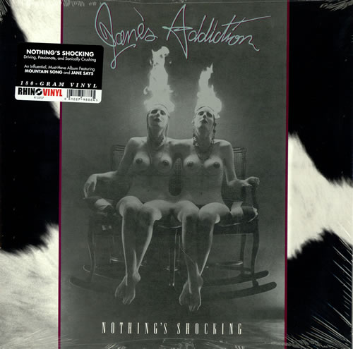 Janes Addiction Nothing's Shocking vinyl LP album (LP record) US JANLPNO468369