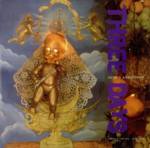 Janes Addiction Three Days 12" vinyl single (12 inch record / Maxi-single) UK JAN12TH67432