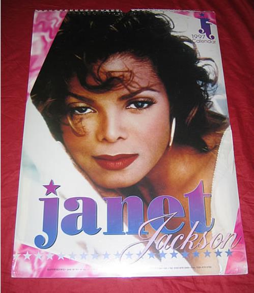 Janet Jackson 1997 Calendar calendar UK J-JCACA338806