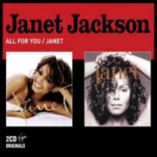 Janet Jackson All For You / Janet 2 CD album set (Double CD) UK J-J2CAL225149