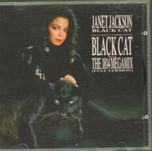 Janet Jackson Black Cat CD single (CD5 / 5") German J-JC5BL63147