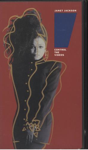 Janet Jackson Control The Videos video (VHS or PAL or NTSC) UK J-JVICO153171