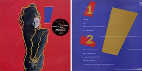 Janet Jackson Control vinyl LP album (LP record) Colombian J-JLPCO238239