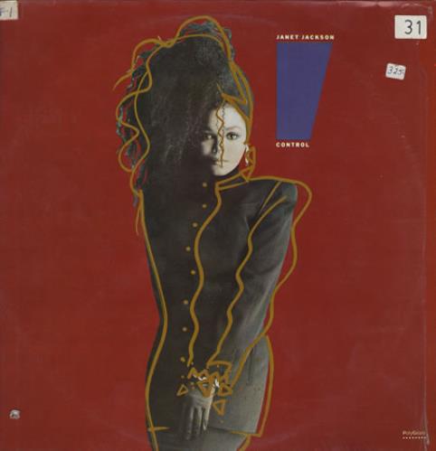 Janet Jackson Control vinyl LP album (LP record) Mexican J-JLPCO259043