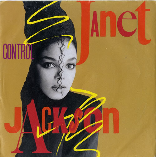 Janet Jackson Control 7" vinyl single (7 inch record / 45) UK J-J07CO602176