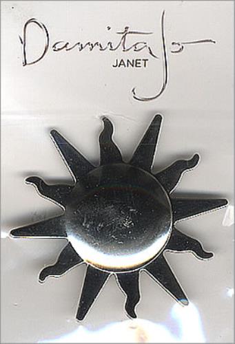 Janet Jackson Damita Jo badge Taiwanese J-JBGDA359043
