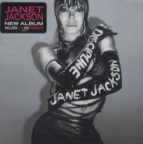 Janet Jackson Discipline CD album (CDLP) UK J-JCDDI427917