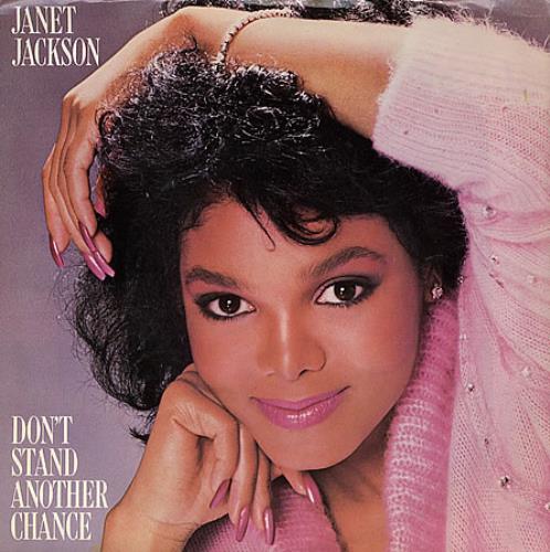 Janet Jackson Don't Stand Another Chance 7" vinyl single (7 inch record / 45) US J-J07DO37602
