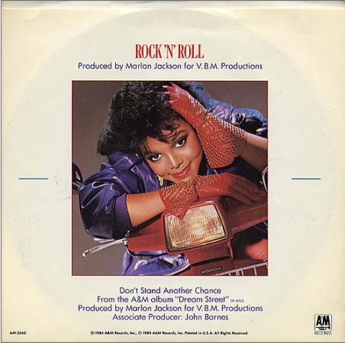 Janet Jackson Don't Stand Another Chance 7" vinyl single (7 inch record / 45) US J-J07DO37602