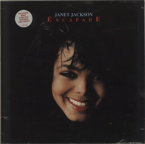 Janet Jackson Escapade + Print 12" vinyl single (12 inch record / Maxi-single) UK J-J12ES680606