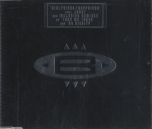 Janet Jackson Girlfriend/Boyfriend CD single (CD5 / 5") German J-JC5GI167939