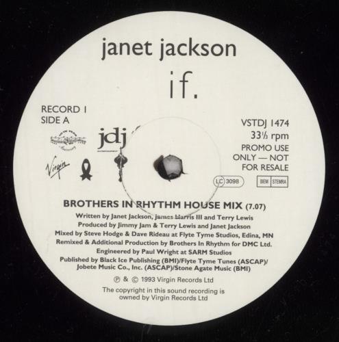 Janet Jackson If - Double Pack 12" vinyl single (12 inch record / Maxi-single) UK J-J12IF21752