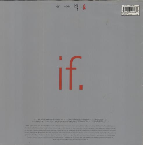 Janet Jackson If 12" vinyl single (12 inch record / Maxi-single) UK J-J12IF169737