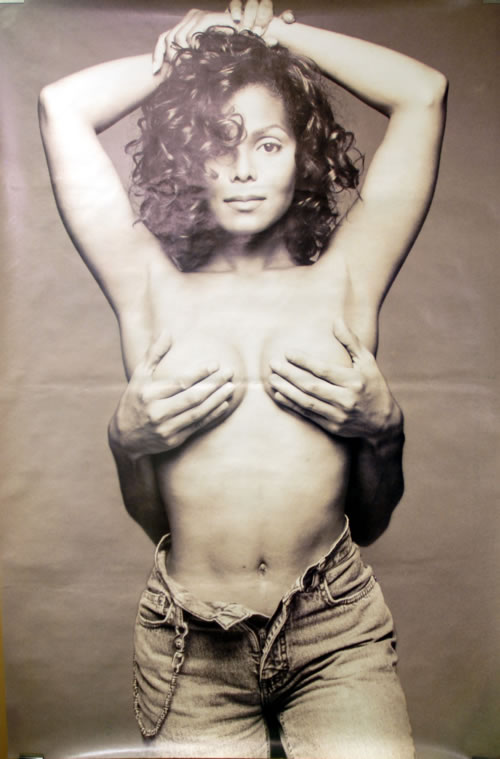 Janet Jackson Janet poster UK J-JPOJA19361